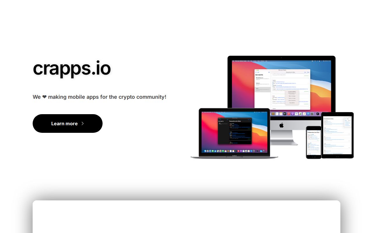 Crapps - Crypto apps
